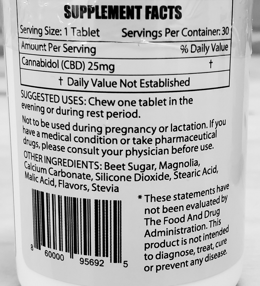 Gallery Image for Mountain Made - Recover Chewables