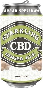 Image of Sparkling CBD  – Ginger Ale Soda